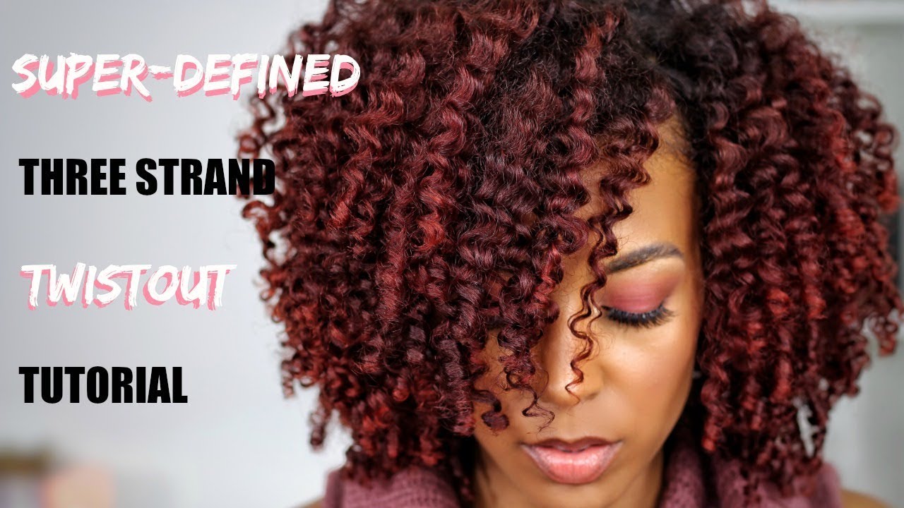 THREE STRAND TWISTOUT | SUPER DEFINED & MOISTURIZED