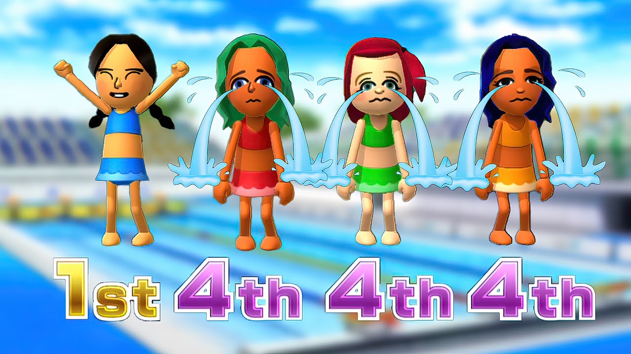 Wii Party U Minigames Battle - Xiao-Tong Vs Master CPU