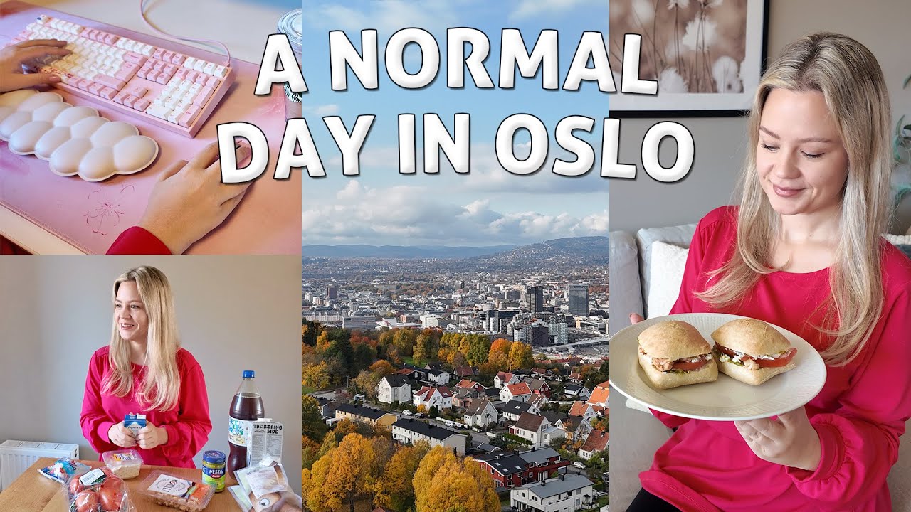 Working from Home in Norway: Cozy Daily Life, Grocery Haul, Tasty Cooking