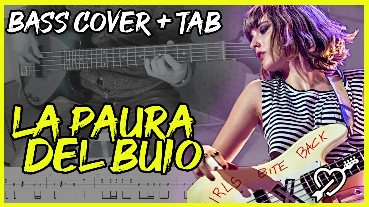 La paura del buio - Bass Cover + TAB