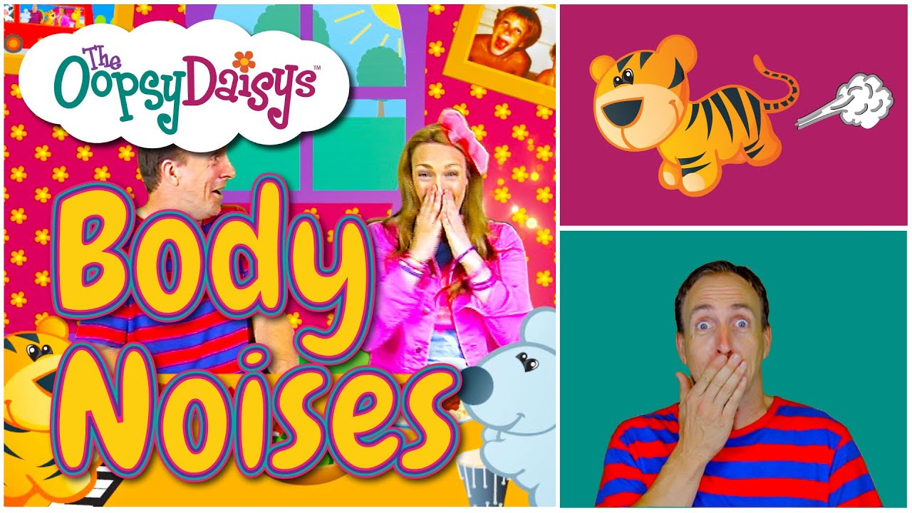 Body Noises | Fun Childrens Song! | Sneezes Farts Burps Hiccups Coughs!
