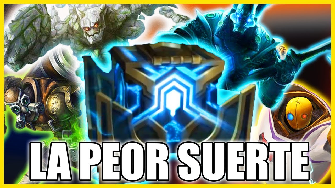 PEORES SKINS DE COFRES En League of legends