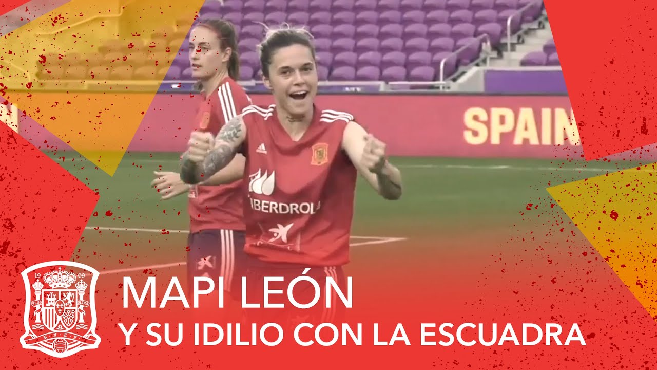 Mapi Le&oacute;n y su idilio con la escuadra