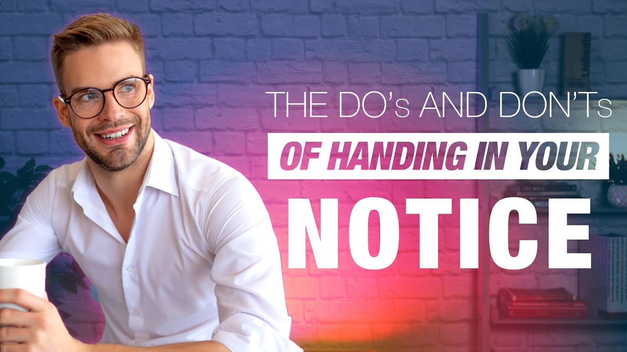 The do&rsquo;s and don&rsquo;ts of handing in your notice | Career Hacks
