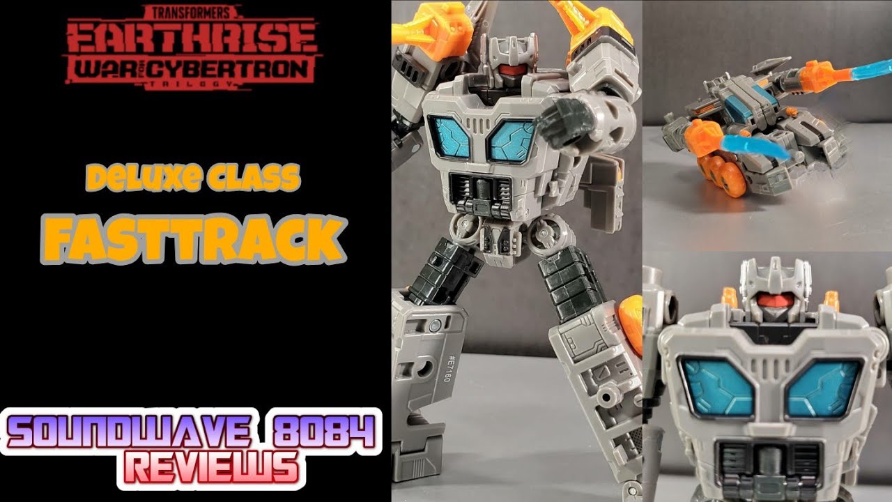 Transformers WFC Earthrise Deluxe Class Fasttrack Review