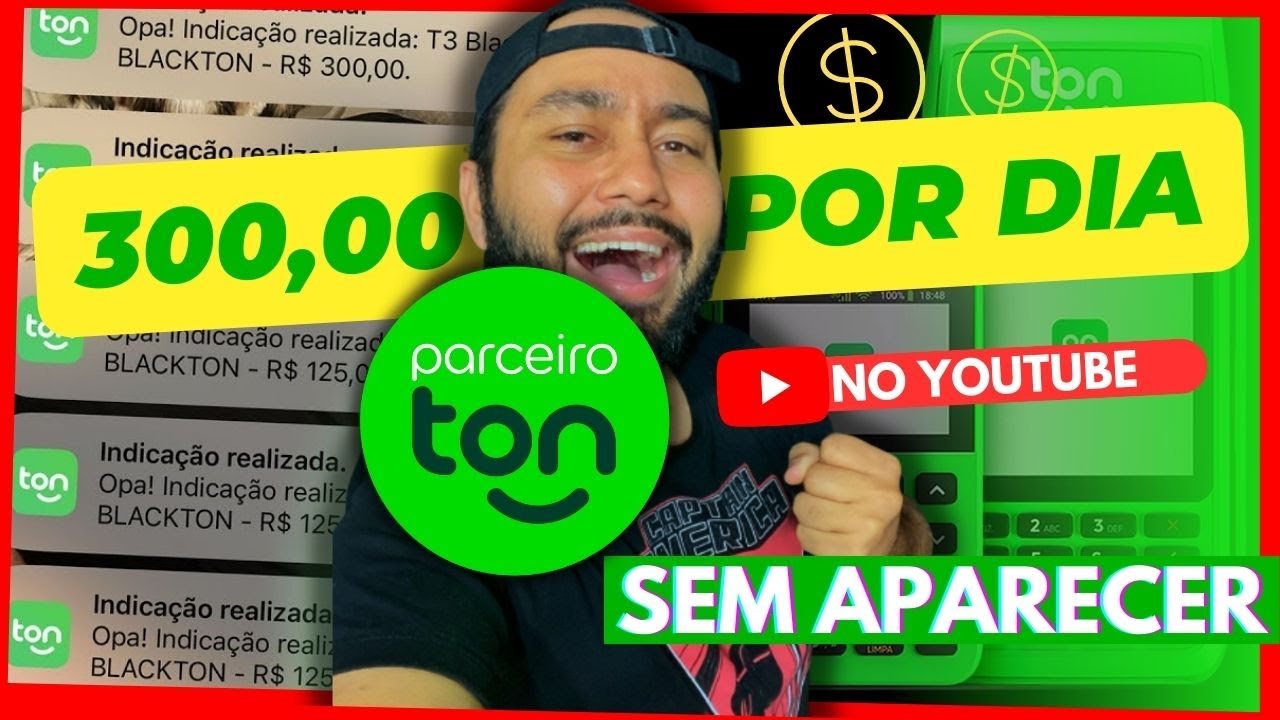 [AFILIADO TON] Renda extra com MAQUININHA da TON no YOUTUBE - ESTRATÉGIA SECRETA