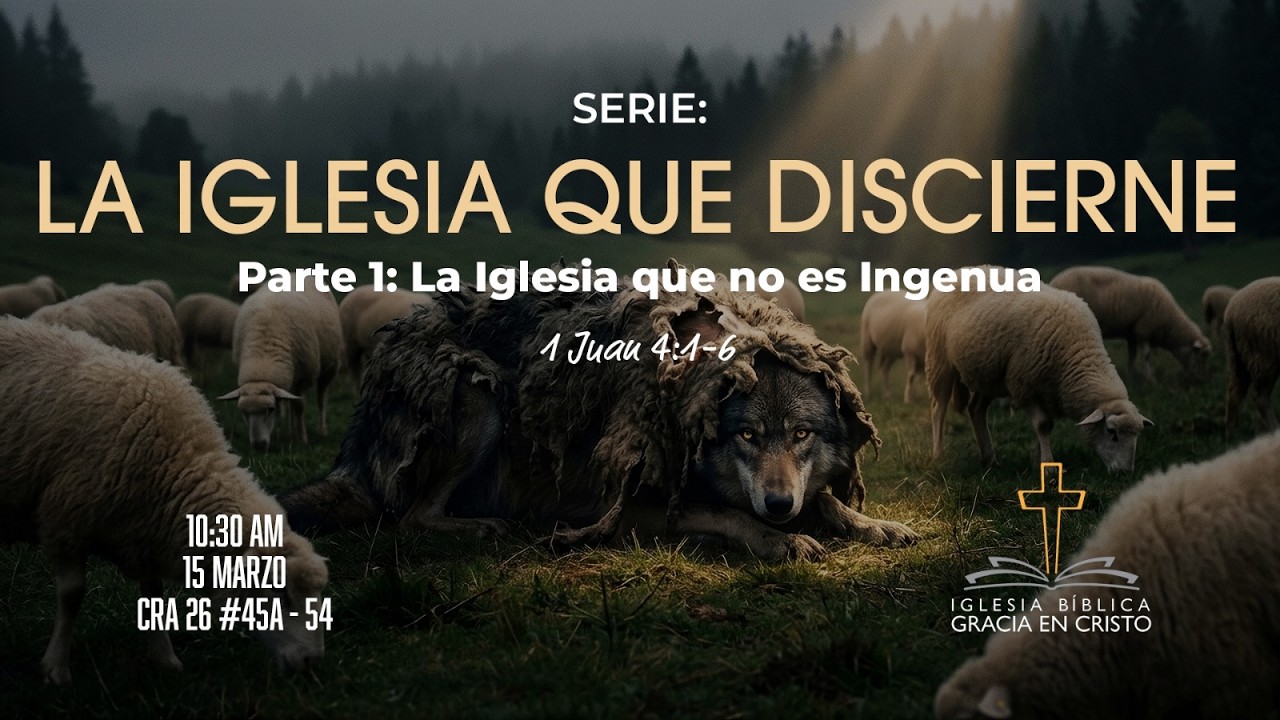 SERIE: La iglesia que discierne - Parte 1: La iglesia que no es ingenua  |  1 Juan 4:1