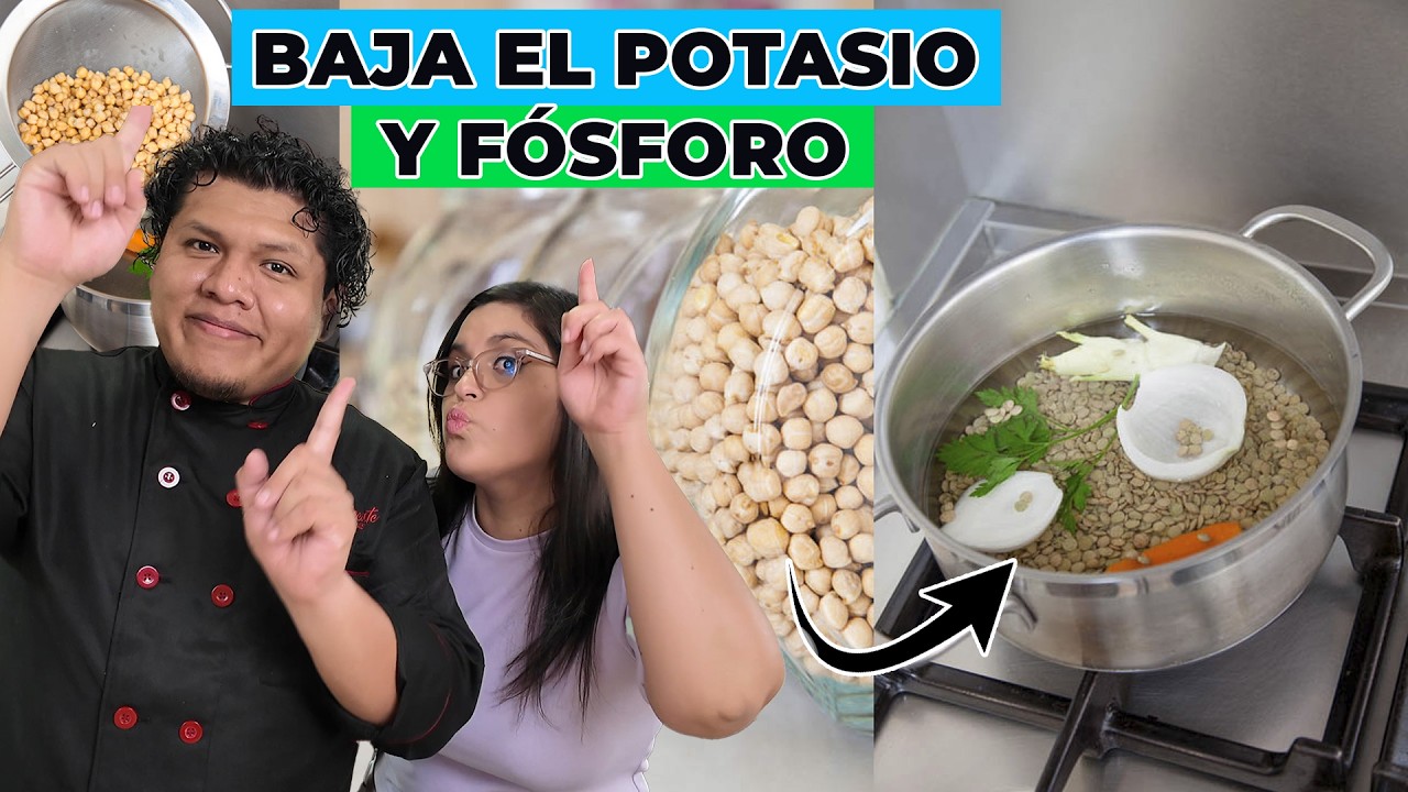 &iquest;C&oacute;mo bajar el potasio y el f&oacute;sforo en pacientes renales? 🥑🍅T&eacute;cnicas Culinarias que S&Iacute; funcionan 🥦🍓