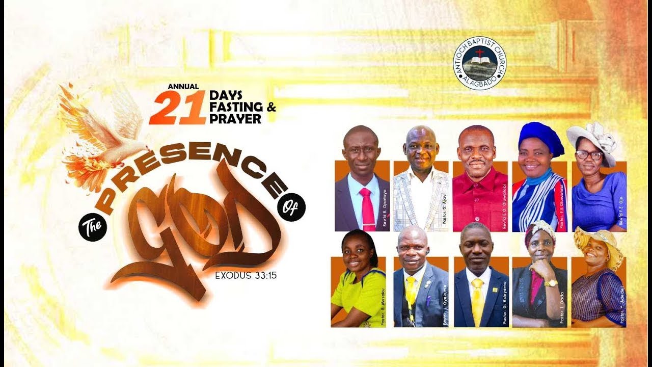 (DAY 18) 21 DAYS FASTING AND PRAYER