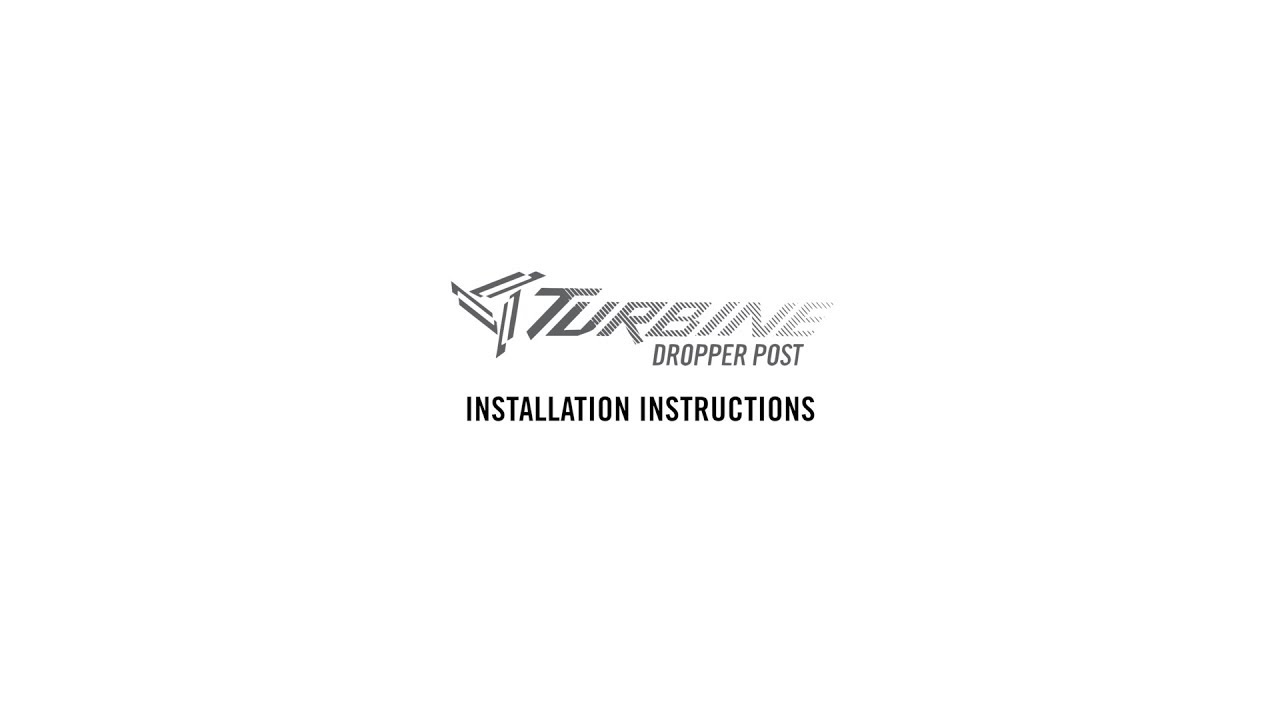 Race Face Turbine Dropper Post Installation Video