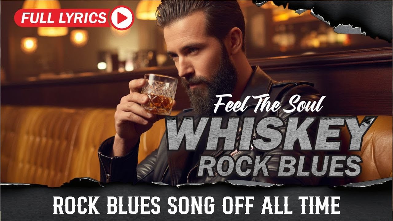 Whiskey Blues Rock 🍂 The Best of Classic Blues Songs | Relaxing Guitar Music for Night & Chill