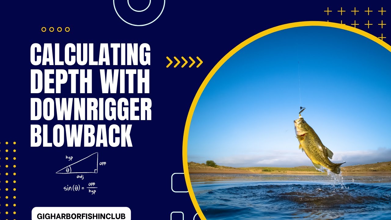 Calculating Depth with downrigger blowback