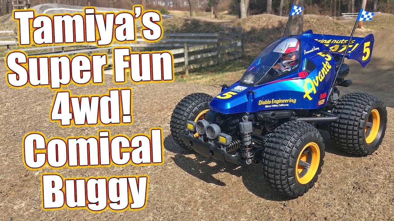 Pure Fun 4WD RC Car Kit! - Tamiya Comical Avante GF-01CB Off-Road Buggy Review | RC Driver