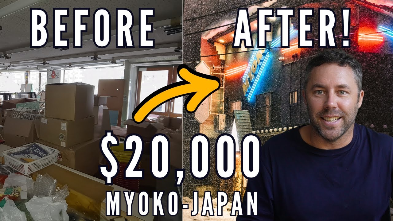 Bought This $20K Building in Japan — Full Renovation Tour