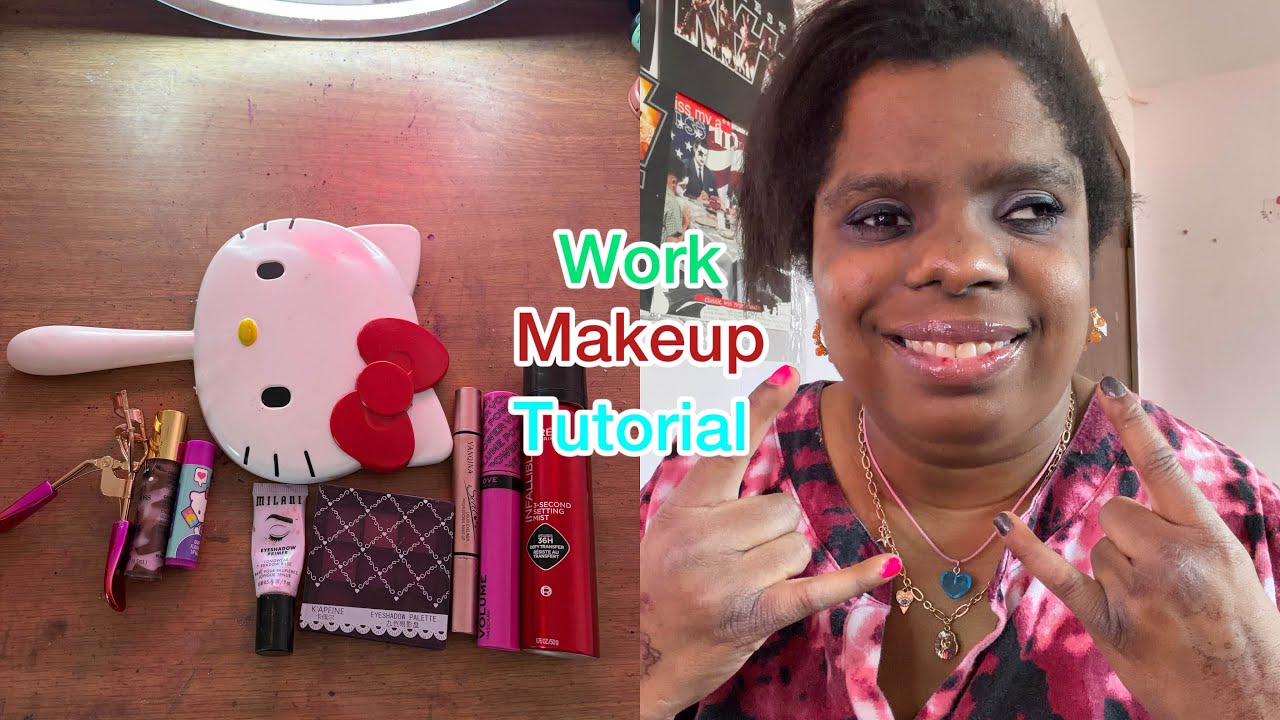 🎸 Урок по созданию рок-макияжа для работы | Сочетание дорогих и бюджетных средств для гламура 💄