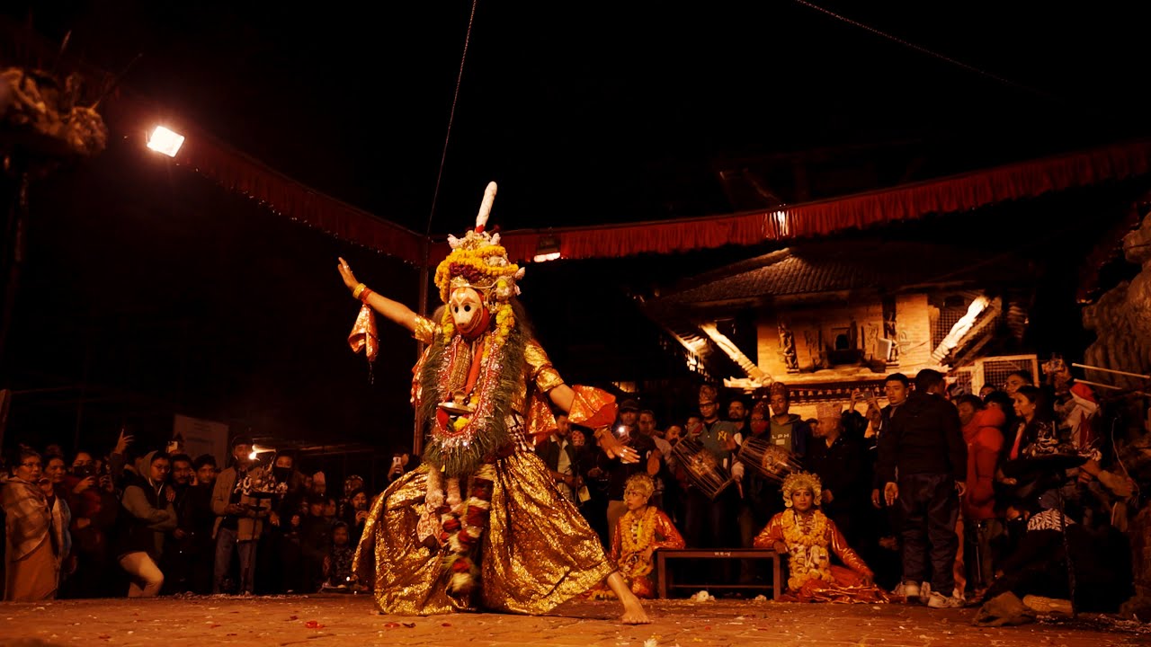Narashima kills Hiranyakashipu Full video | Kartik Naach | Patan | 2080 |
