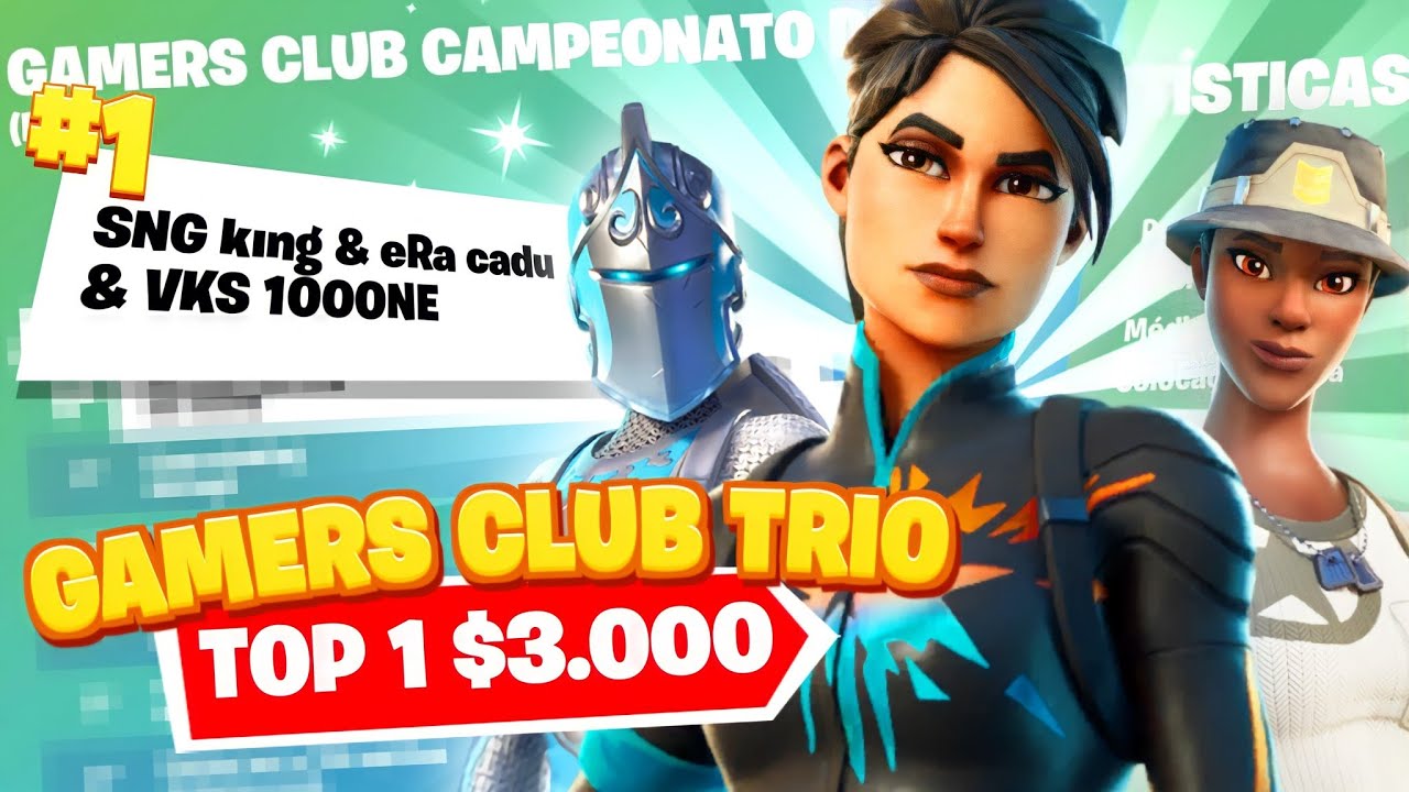 GANHAMOS O CAMPEONATO DA GAMERS CLUB TRIO! ($3.000) Ft. Seeyun e Cadu