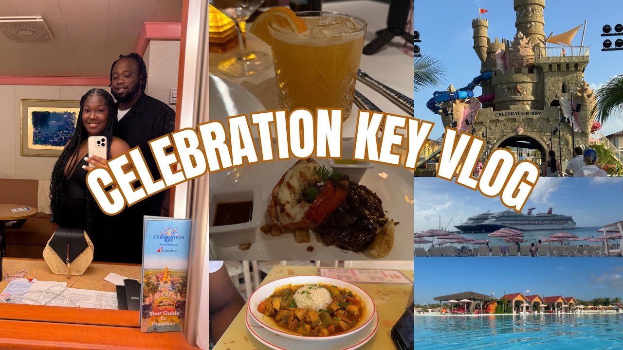 First time at Carnival’s CELEBRATION KEY… 🤯 | Cruise Vlog