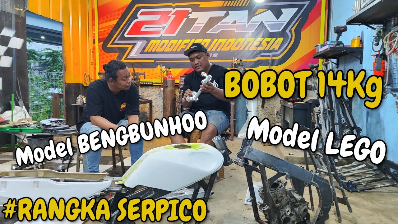 RANGKA SERPICO 21 TAN, UPDATE MODEL 2026