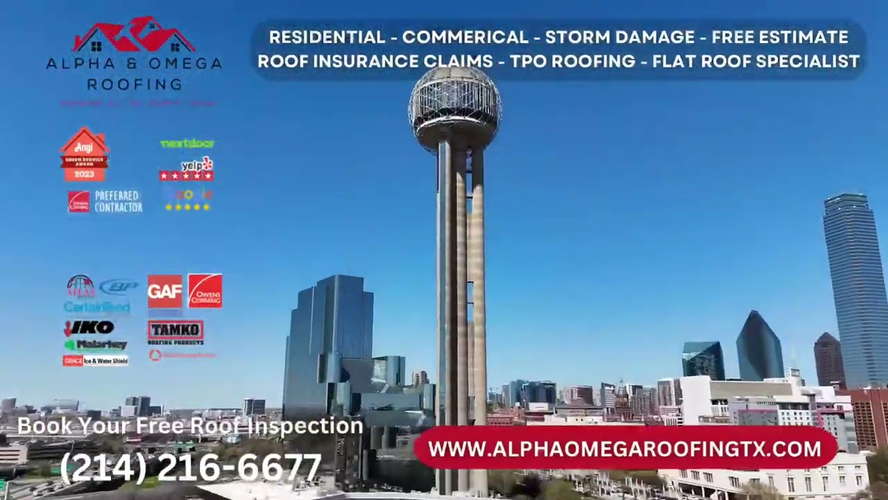 North Texas Roofing Experts - Residential & Commercial - Allen TX - Alpha & Omega Roofing