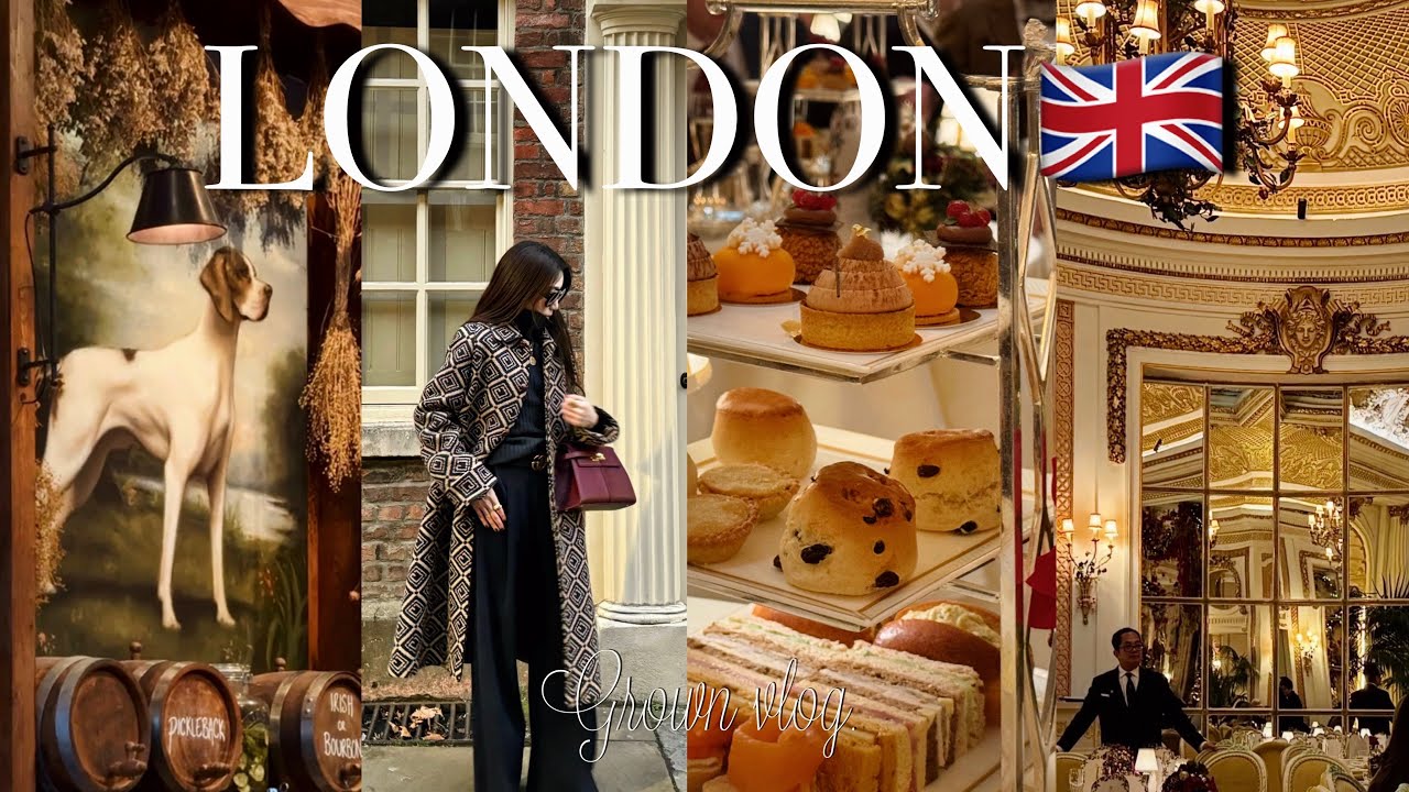 Поездка в Лондон 🇬🇧 Послеобеденный чай в отеле Ritz, лучшие рождественские магазины и рестораны
