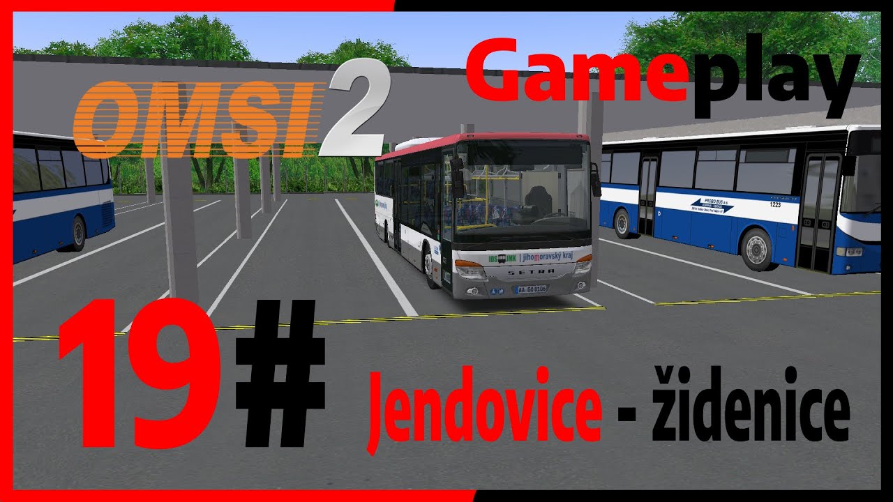 Gameplay OMSI 2 19# | Linka 201 Jendovice  - židenice