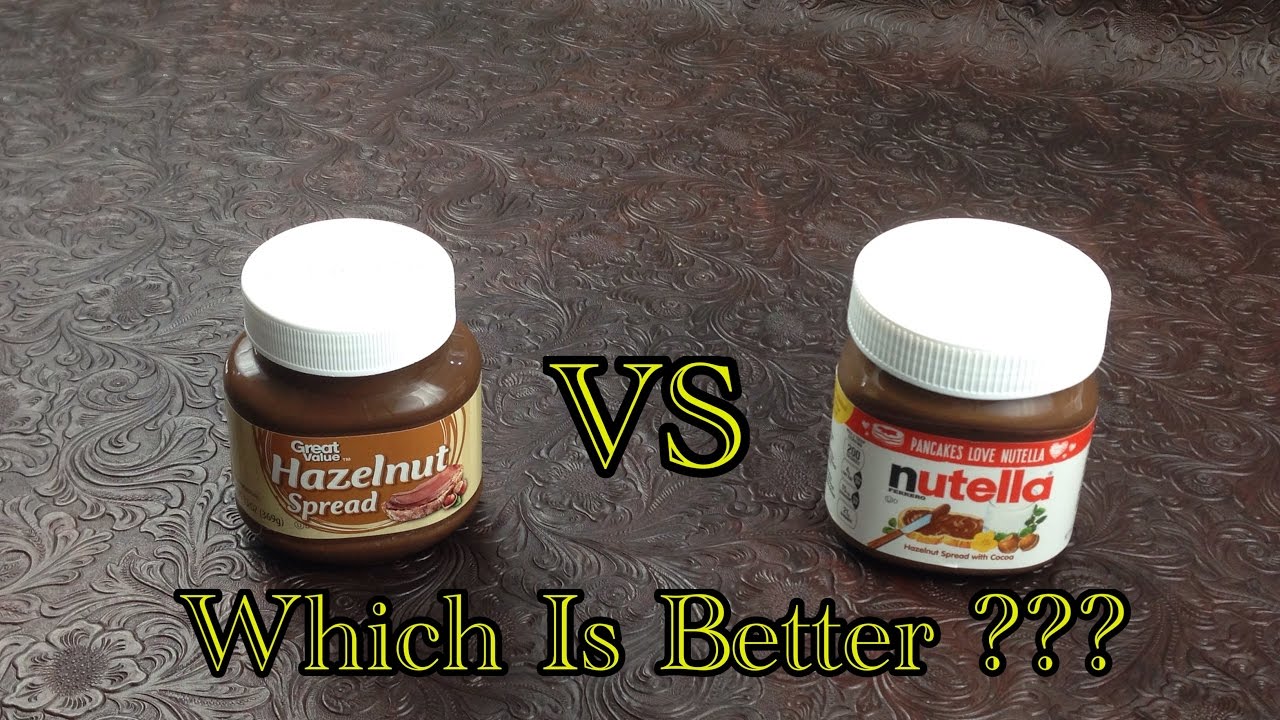 Generic Nutella vs Name Brand Nutella Taste Test And Review