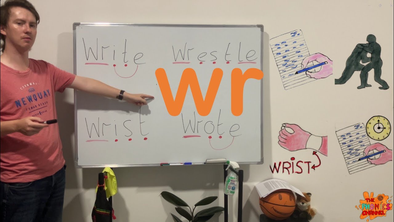 WR English Phonics Sound with Words for Young Learners - Fun Phonics - Lesson 73