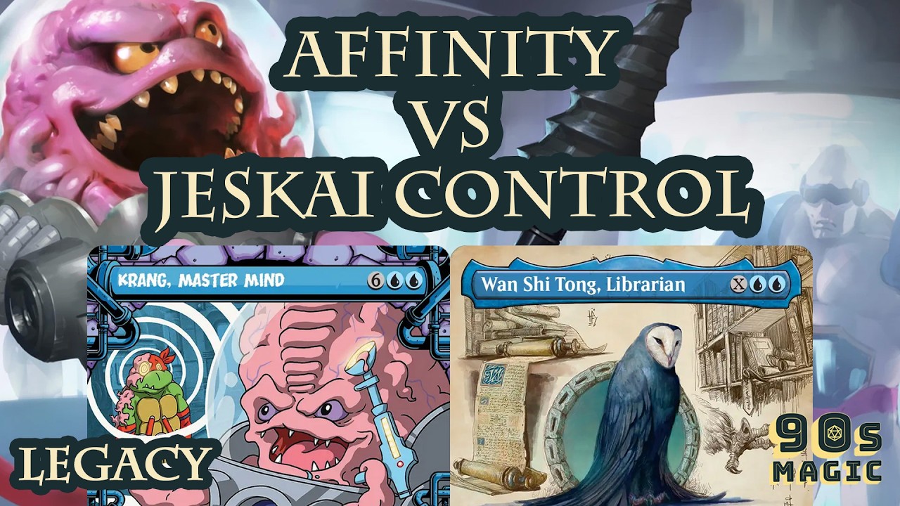 Affinity против Jeskai Control | MTG Legacy