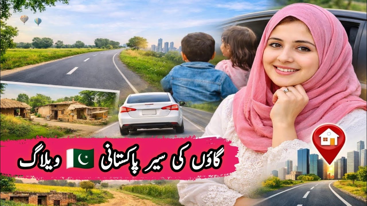 Gaon Ki Pyari Raat Ke Baad Wapsi Ka Safar | Family Vlog Pakistan | @iqrapakistanifamily 