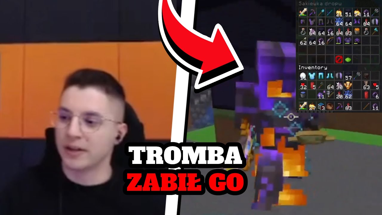 @TrombaPowietrzna  zabiła gracza z ekwipunkiem za 4 MLN...