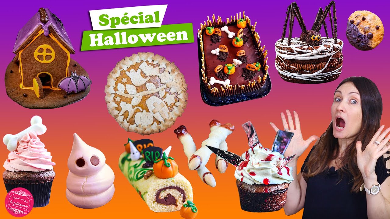 🎃 10 RECETTES D'HALLOWEEN (SUCRÉES)  🎃