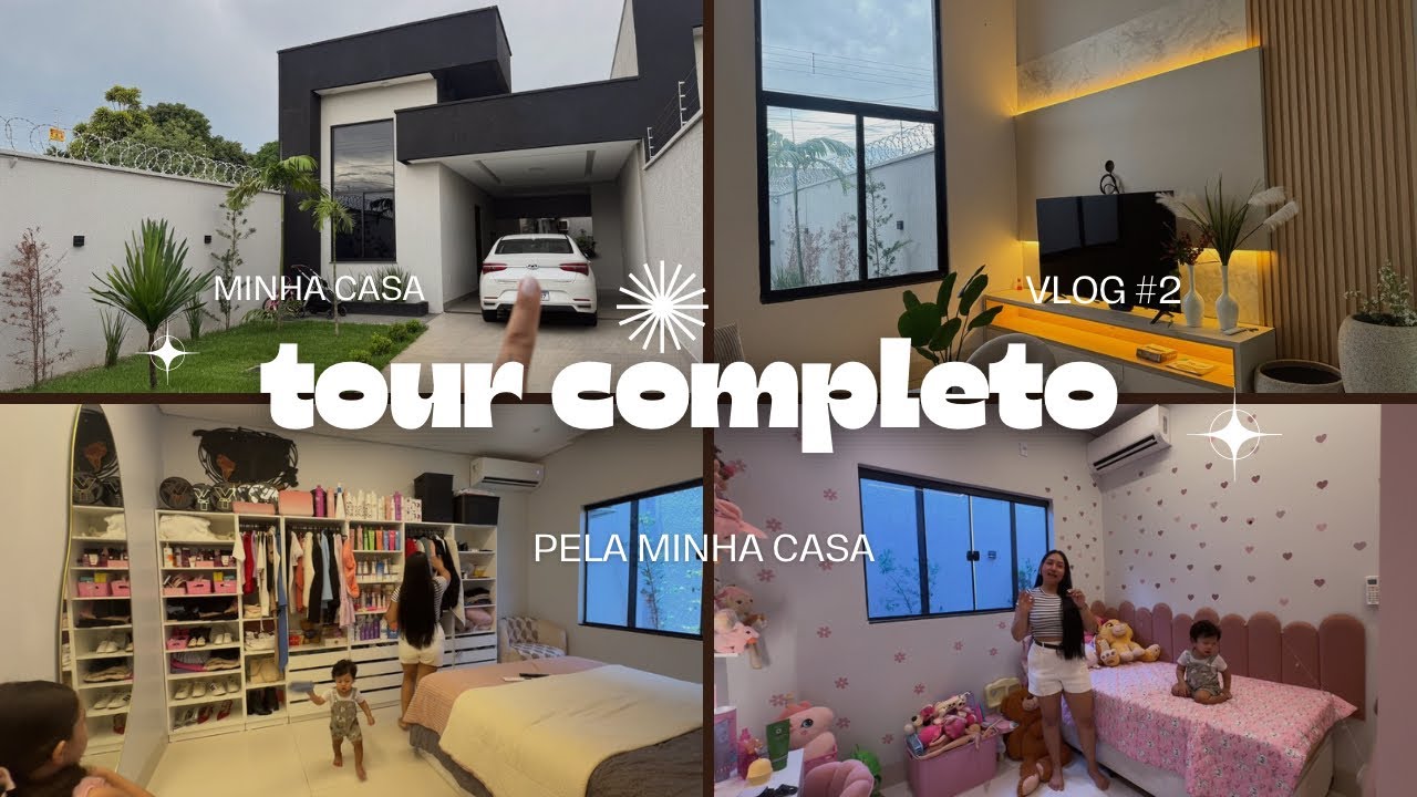 FINALMENTE, TOUR PELA MINHA CASA|🏠 ✨ Sejam bem-vindas!