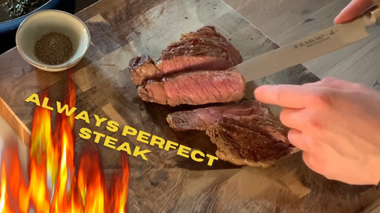 Steak perfekt braten, jedes mal!