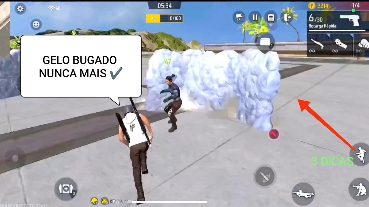 3 DICAS DE COMO RESOLVER BUG DO GELO LOCALIZAÇÃO INVÁLIDA NO FREE FIRE  MOBILADOR E MOBILE 🐼🖱️⌨️📱