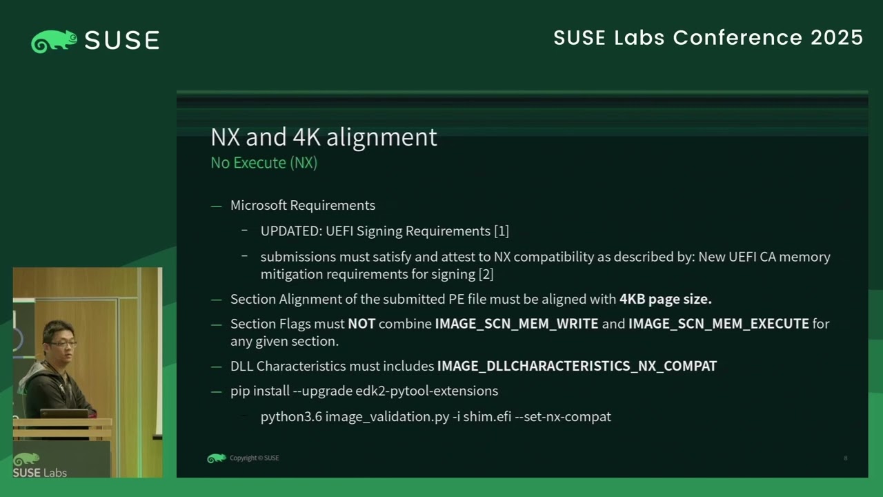 Joey Lee: New things about SUSE shim