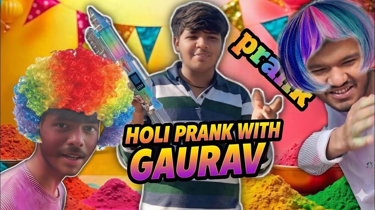 Ho Gaya Bura Wala Holi Prank! 😂 | Holi Special Vlog 2026 #HoliPrank #Vlog #HoliCelebration #Gaurav