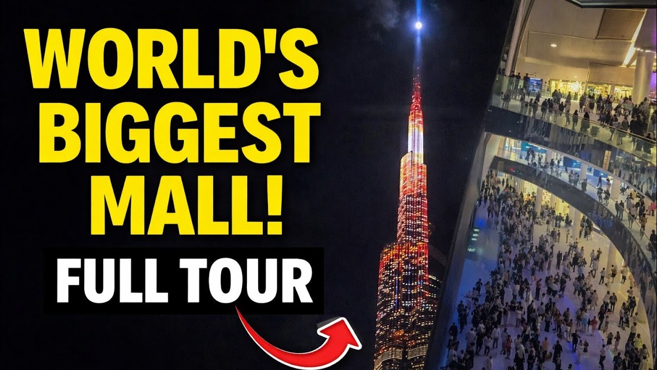 Dubai mall full Tour.