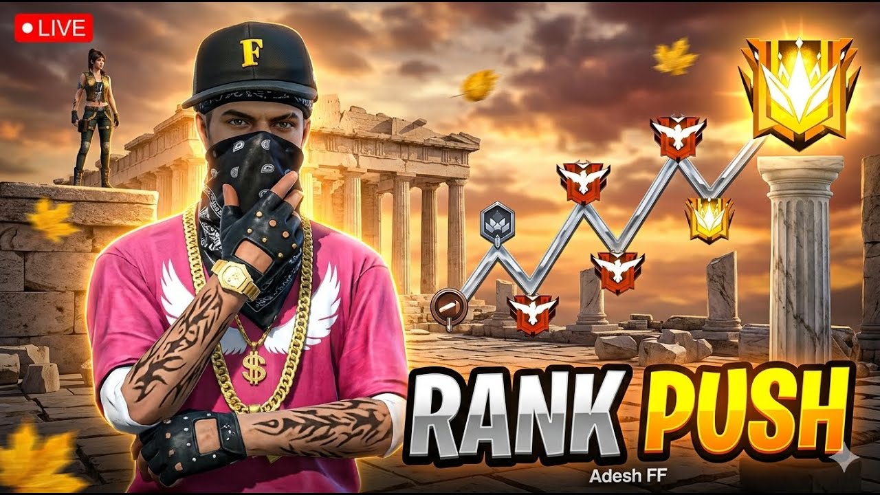 ROAD TO GRANDMASTER! 🔥 Epic Rank Push LIVE #freefire #ff #live #freefiremax