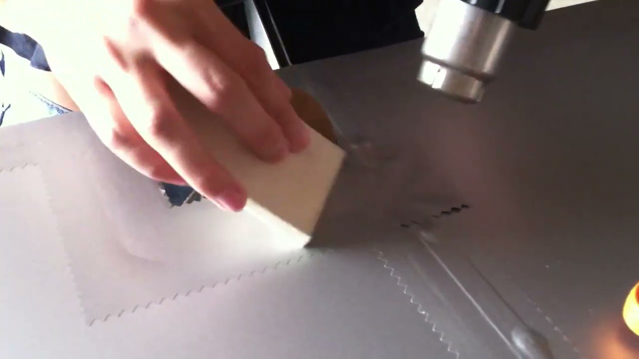 Applying a Doily Using the ORATEX Aircraft Fabric Covering System