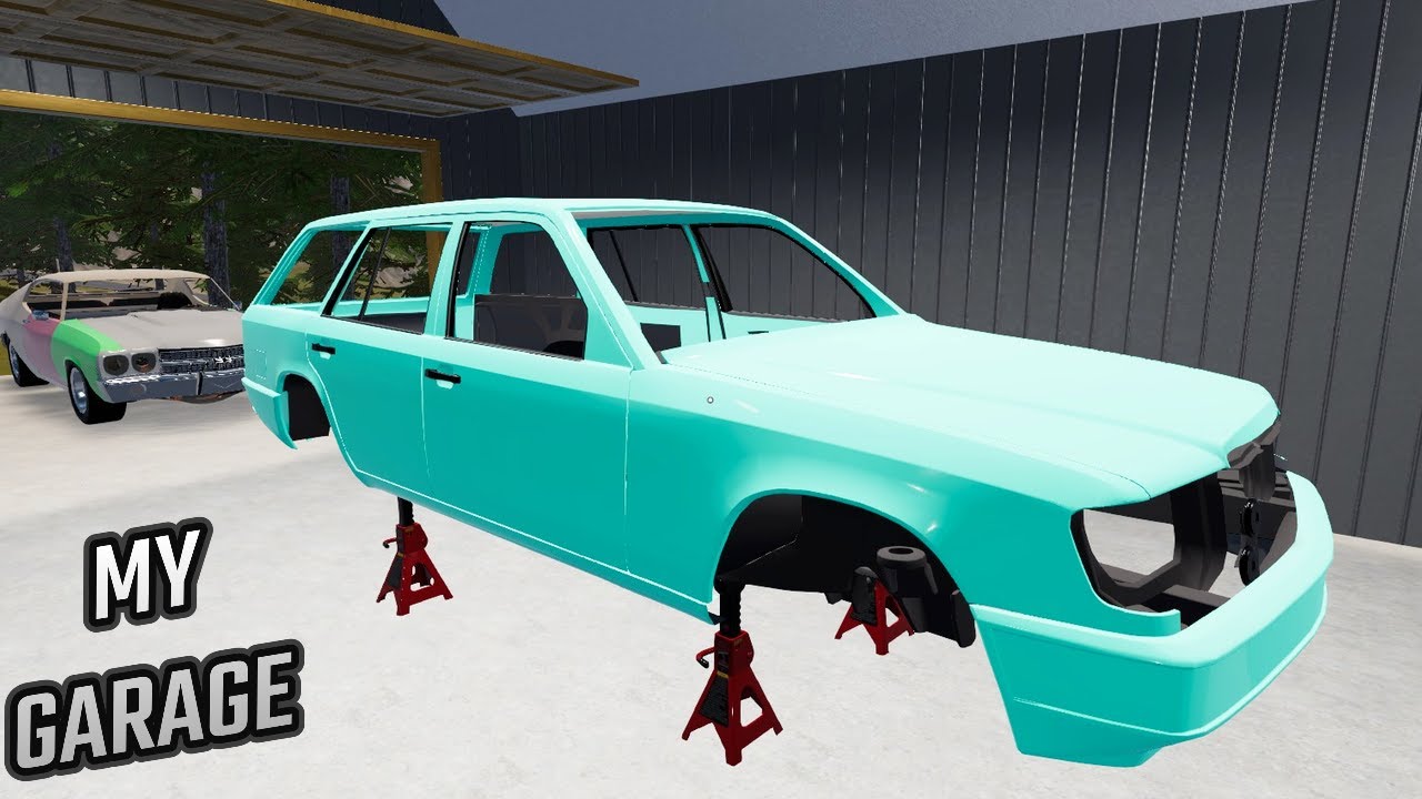 Made some more progress on the wolf wagon - my garage