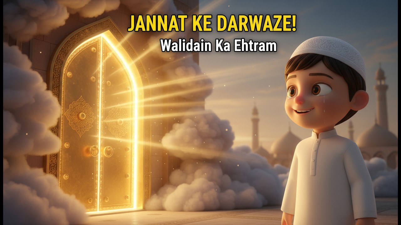 Jannah Ka Raaz! Respect Parents Islamic Story for Kids | Noor & Haya TV