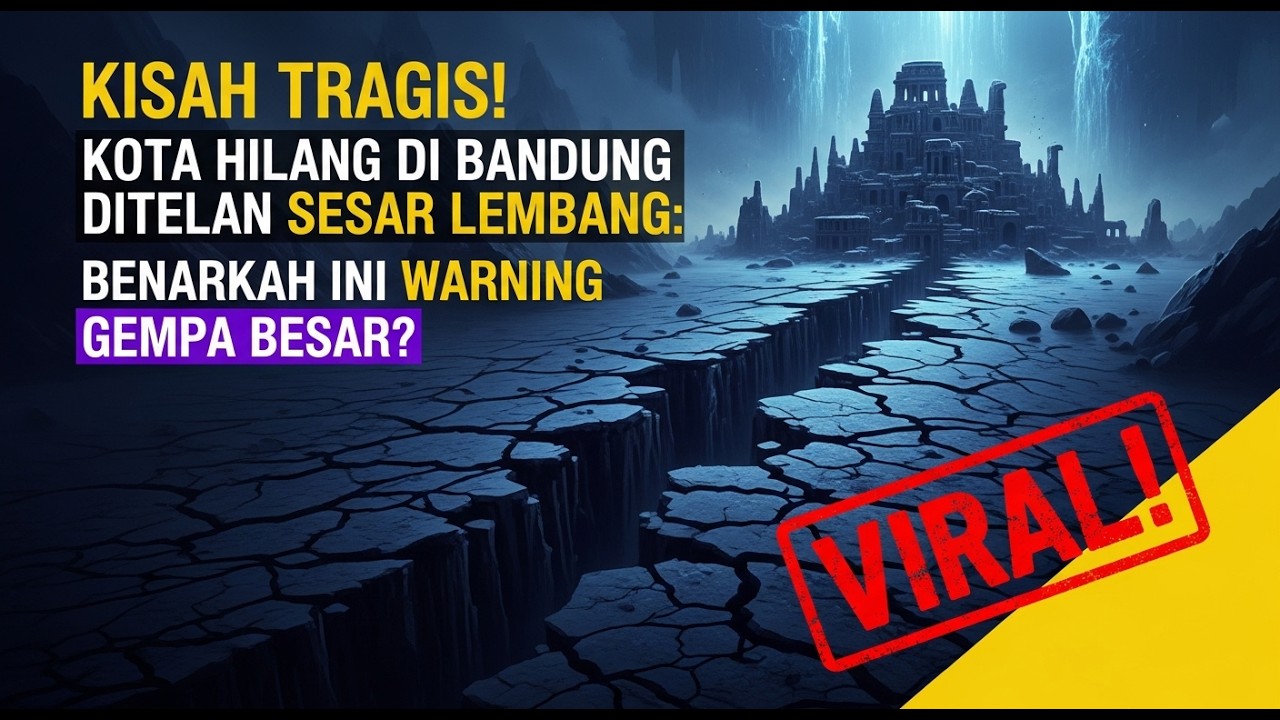 Kisah Tragis! Kota Hilang di Bandung Ditelan Sesar Lembang: Benarkah Ini Warning Gempa Besar?