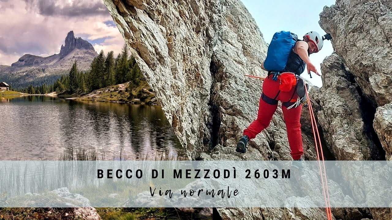 Becco di mezzodì -una classica delle Dolomiti Ampezzane- Via normale