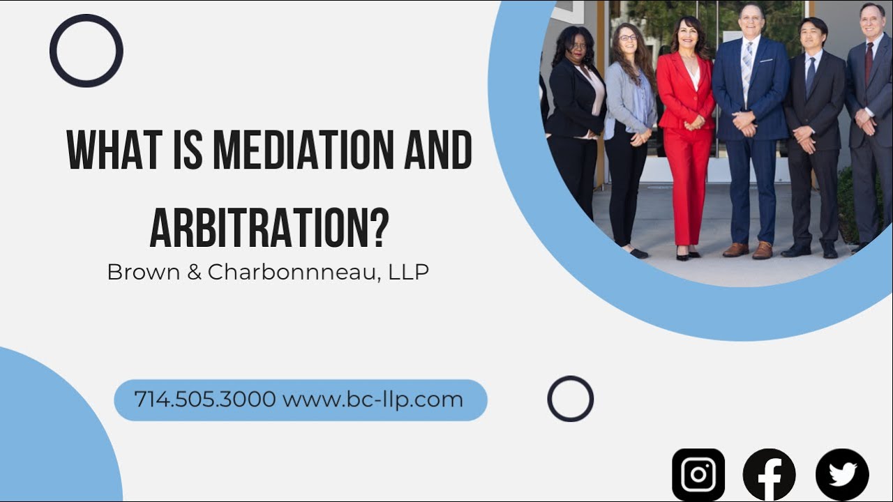 What is Mediation & Arbitration?