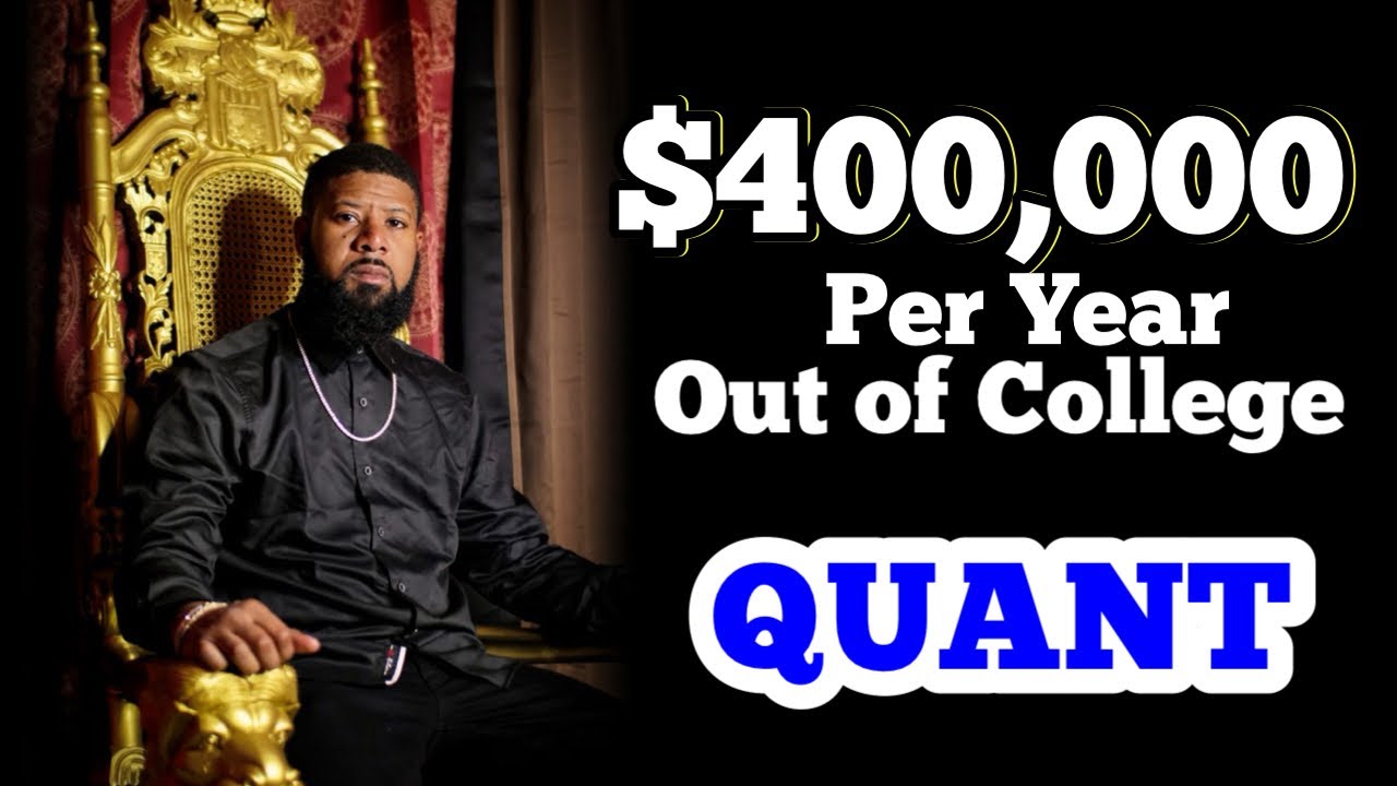 $400,000 Entry Level Salary for Job as a Quant