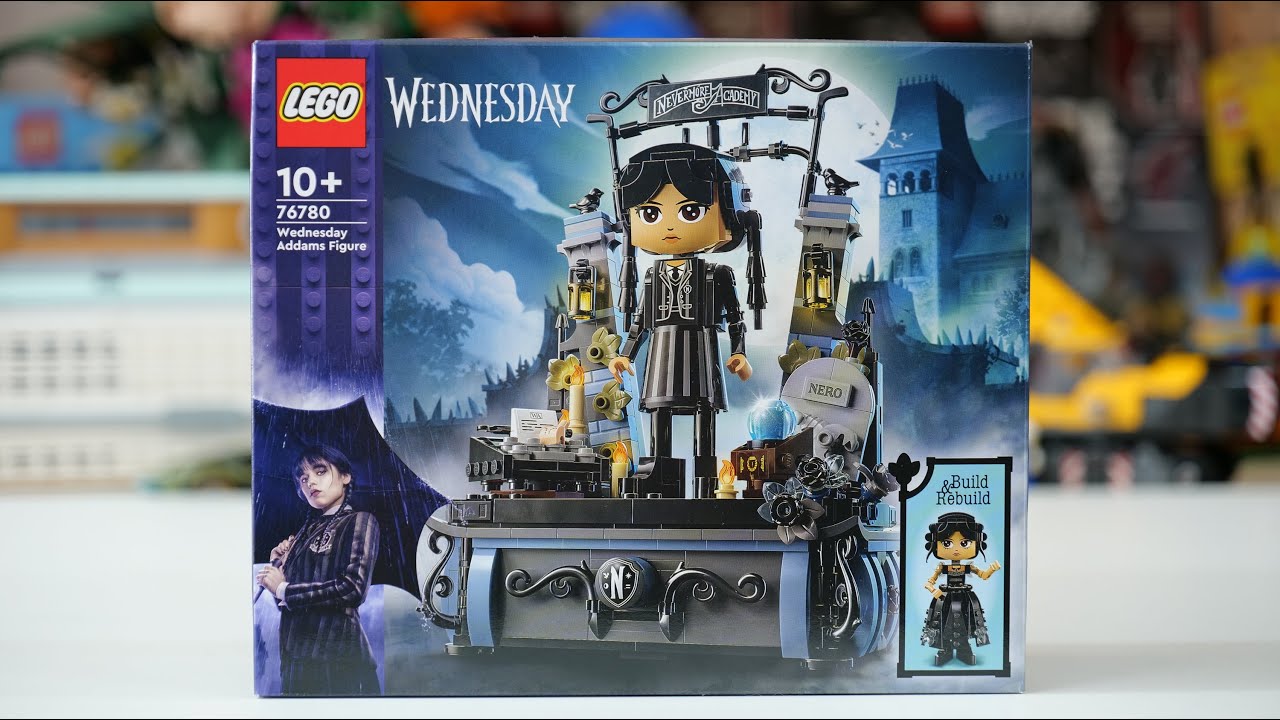 LEGO Wednesday 76780 Фигурка Уэнсдей Аддамс — обзор LEGO Speed ​​Build