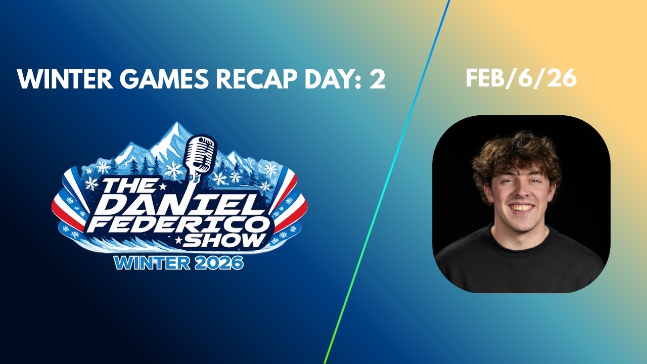 WINTER GAMES RECAP DAY:2/ THE DANIEL FEDERICO SHOW