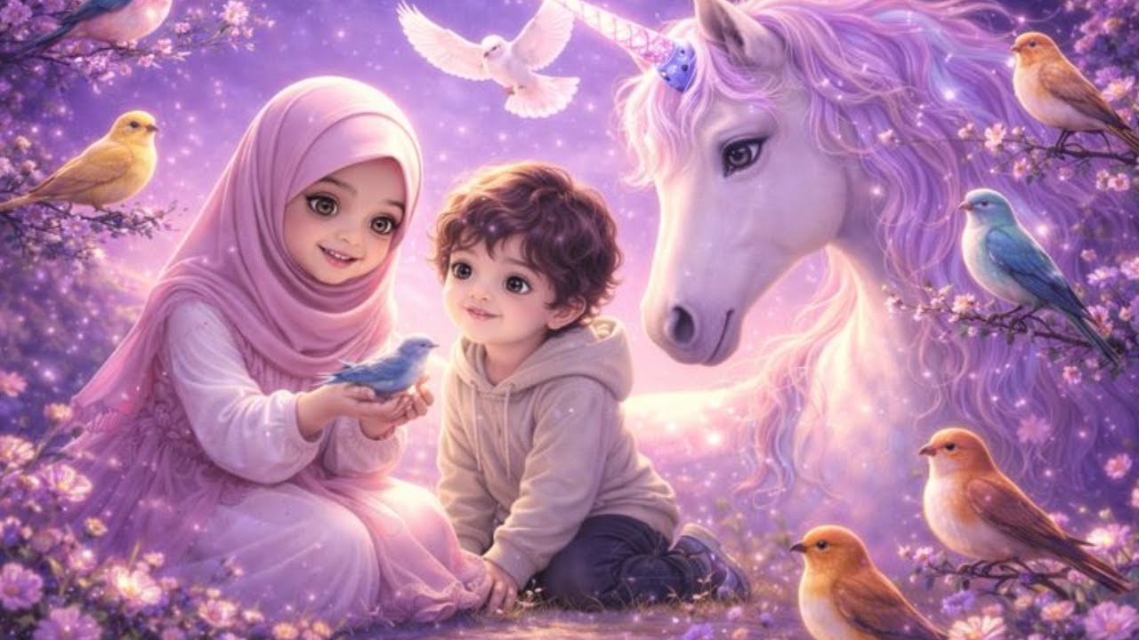 ek chidya boli chu chu chu | allah ho allah ho | 3d video kids islamic naat | heart touching islamic
