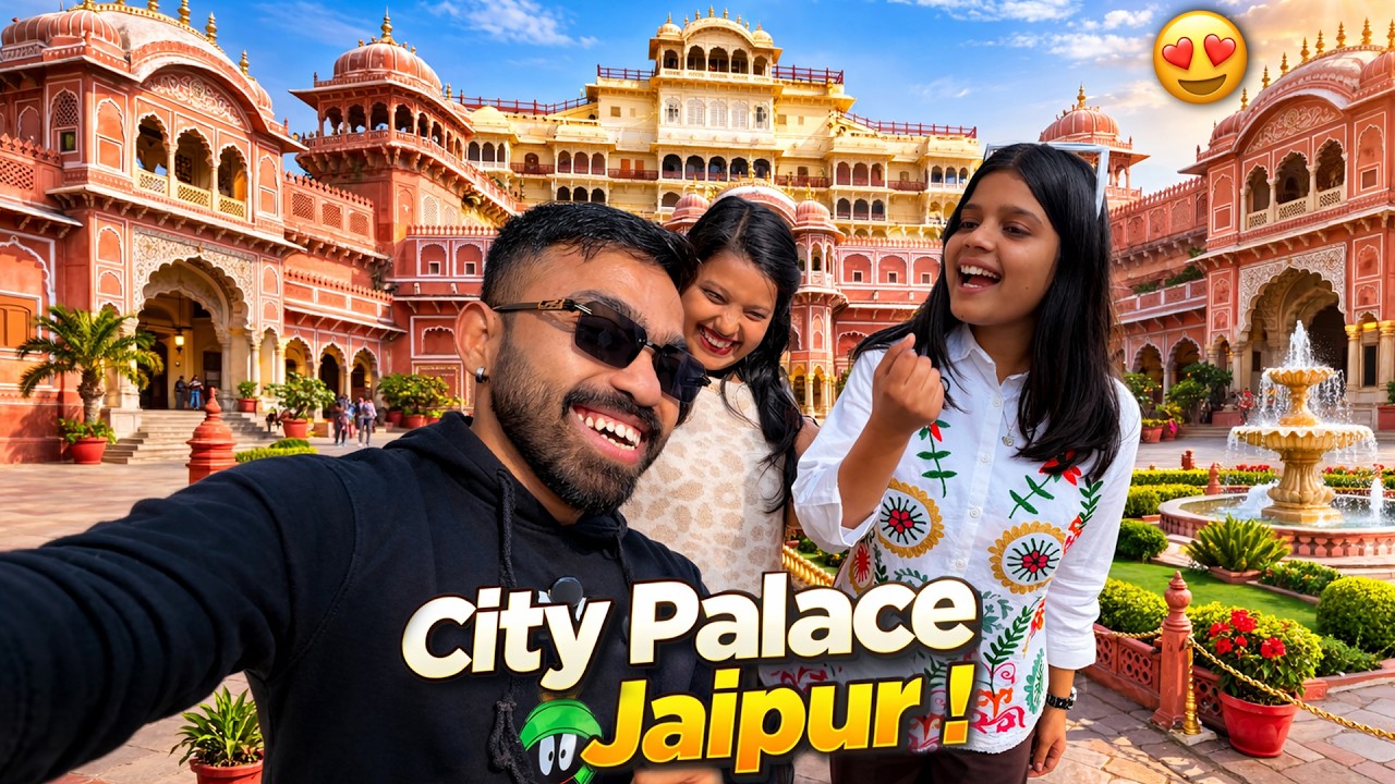 Jaipur Ke City Palace Mein Maza Aa Gaya 😍 | Govind Dev Ji Temple